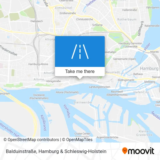 Balduinstraße map