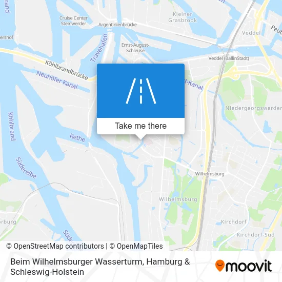 Карта Beim Wilhelmsburger Wasserturm