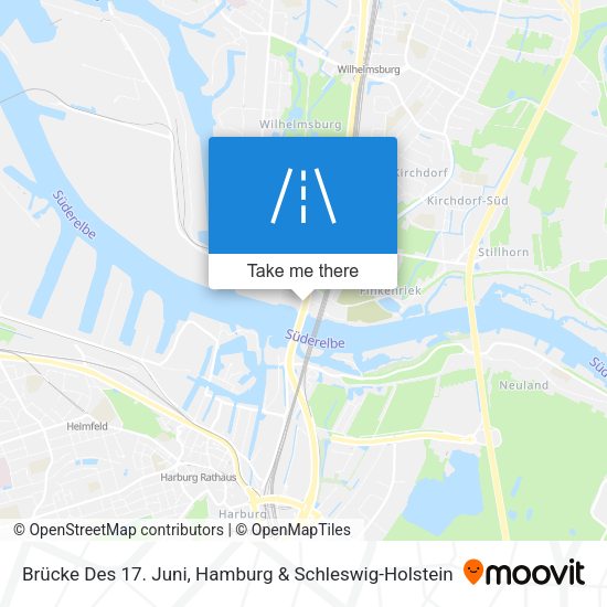 Brücke Des 17. Juni map