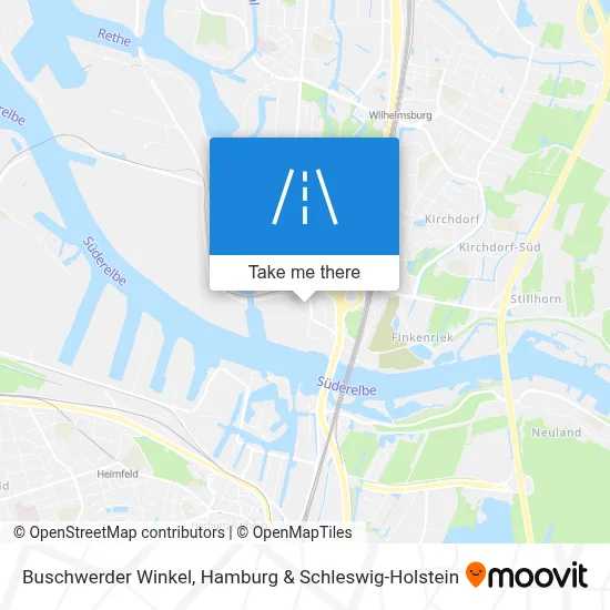 Buschwerder Winkel map