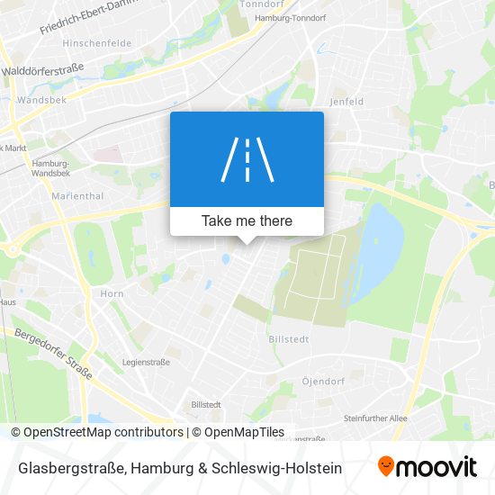 Glasbergstraße map