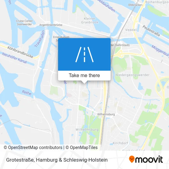 Карта Grotestraße