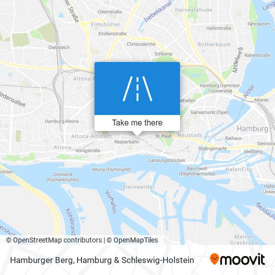 Hamburger Berg map
