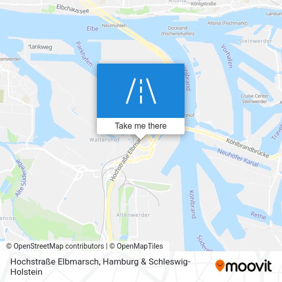 Hochstraße Elbmarsch map