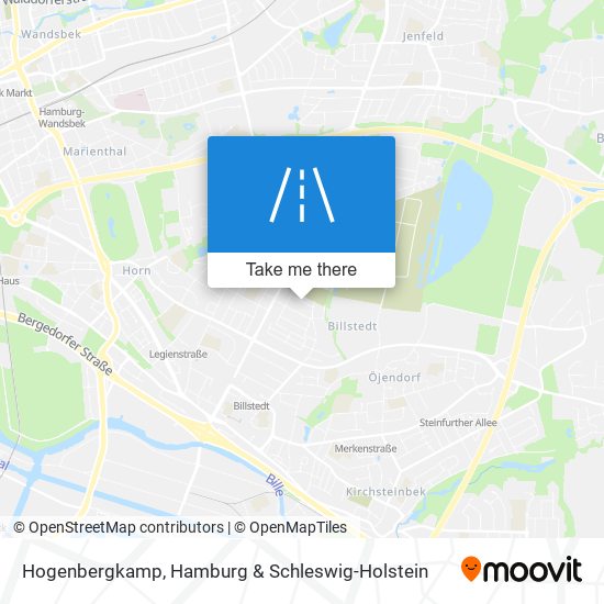 Hogenbergkamp map