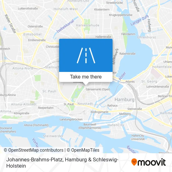 Карта Johannes-Brahms-Platz