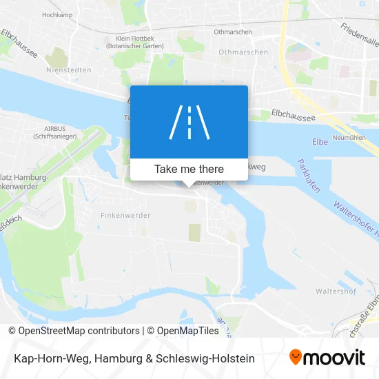 Карта Kap-Horn-Weg