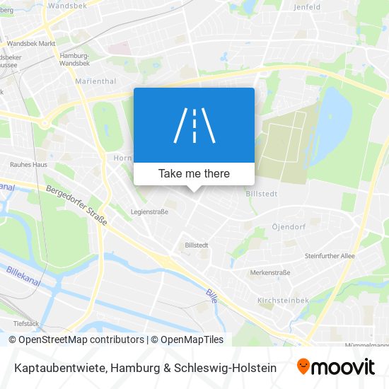 Kaptaubentwiete map