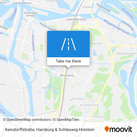 Keindorffstraße map