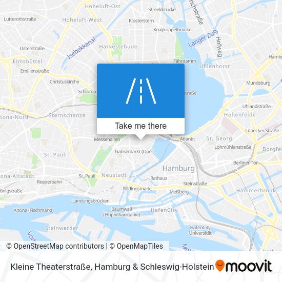Kleine Theaterstraße map