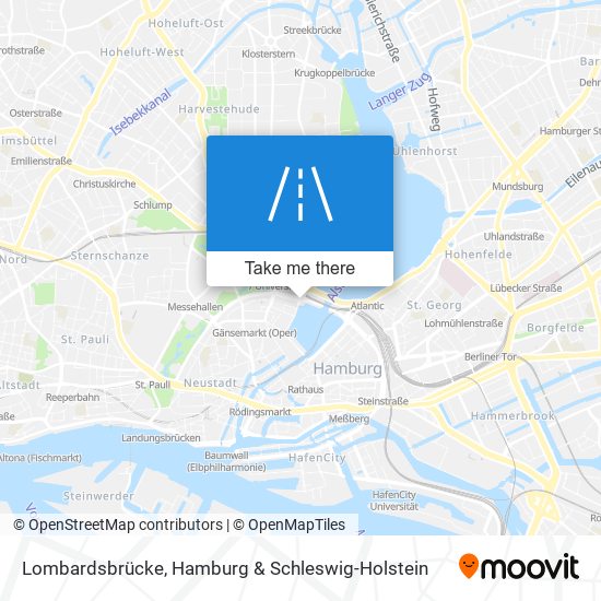 Lombardsbrücke map