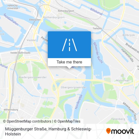 Müggenburger Straße map