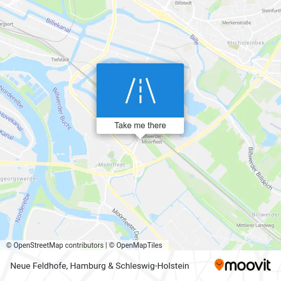 Карта Neue Feldhofe