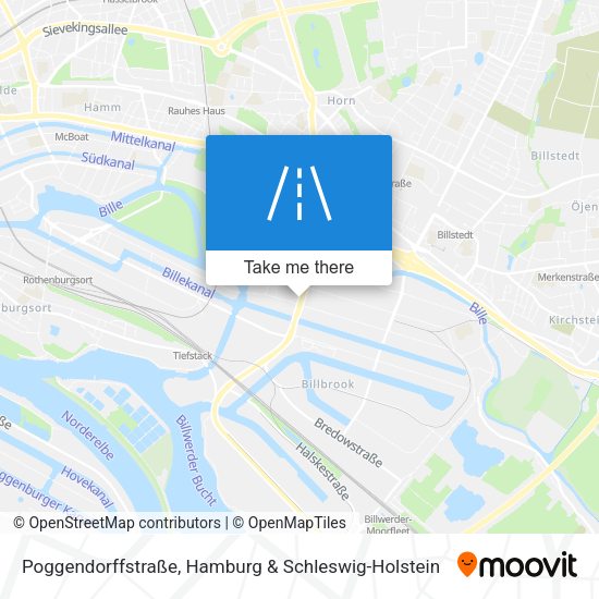 Poggendorffstraße map
