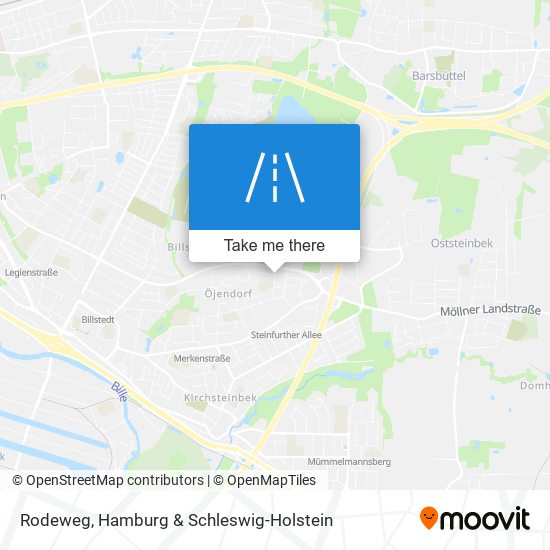 Rodeweg map