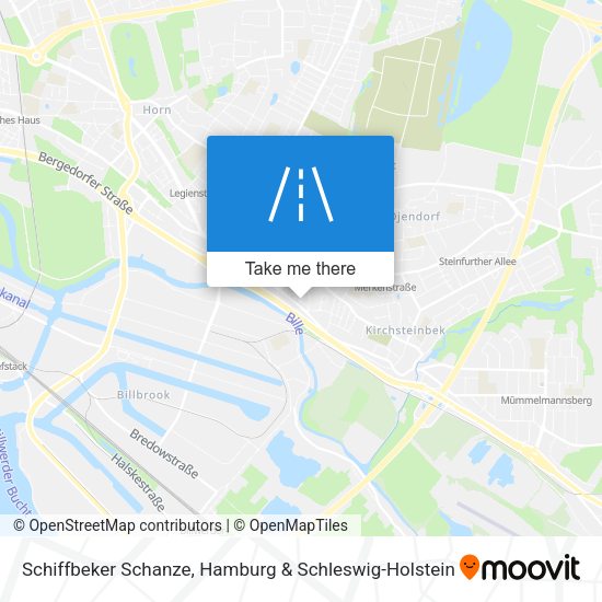 Schiffbeker Schanze map