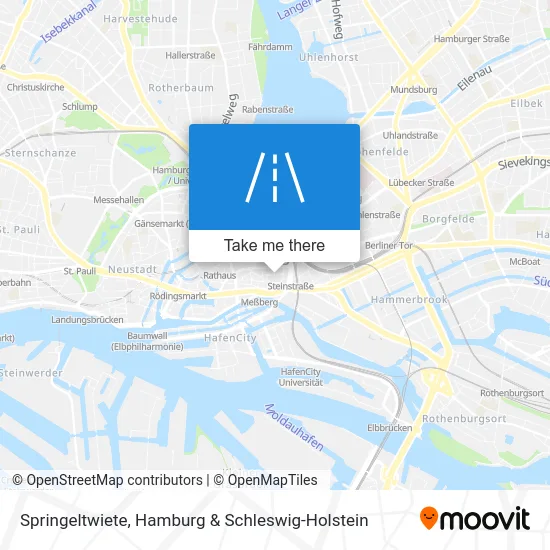 Карта Springeltwiete