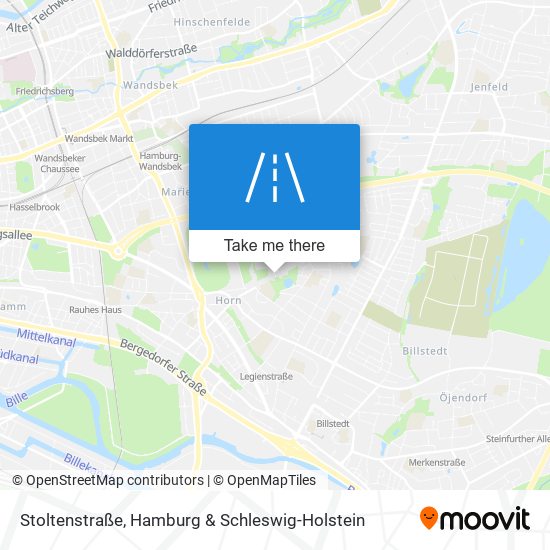 Stoltenstraße map