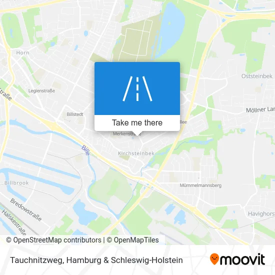 Карта Tauchnitzweg