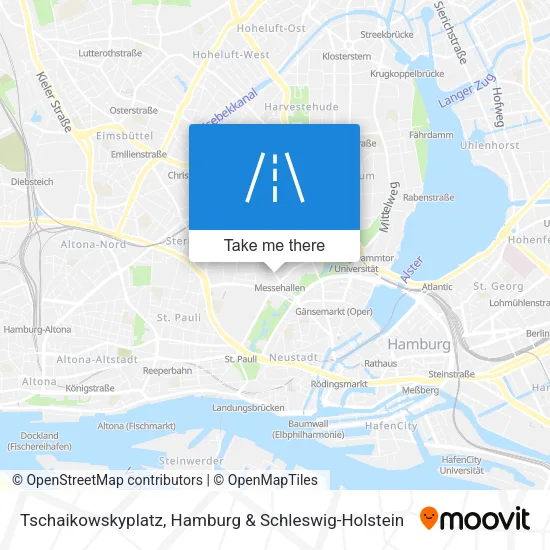 Tschaikowskyplatz map