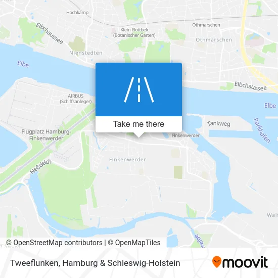 Карта Tweeflunken