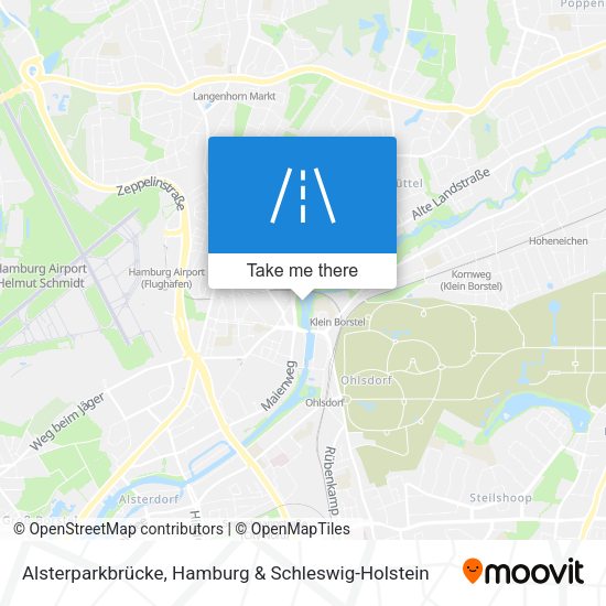 Alsterparkbrücke map