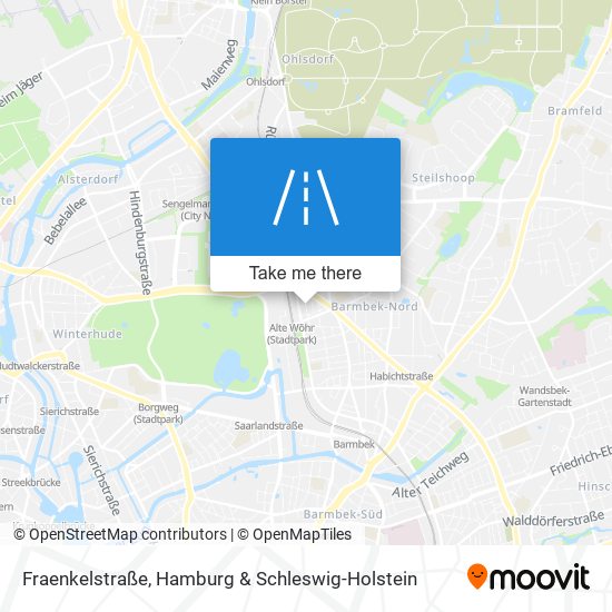 Fraenkelstraße map