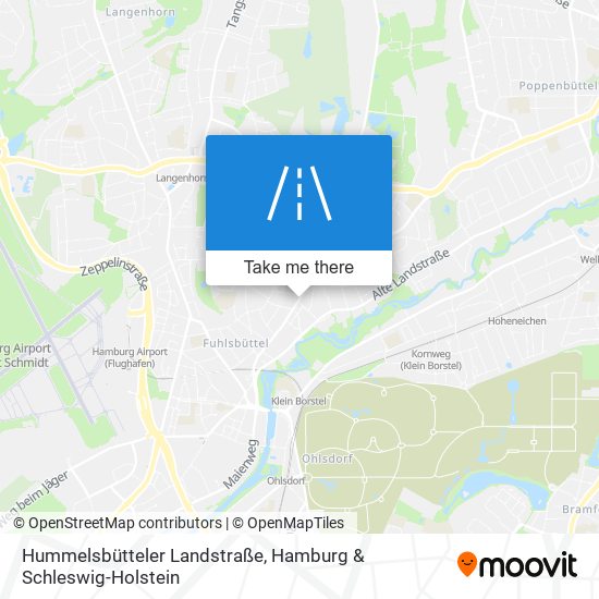 Hummelsbütteler Landstraße map