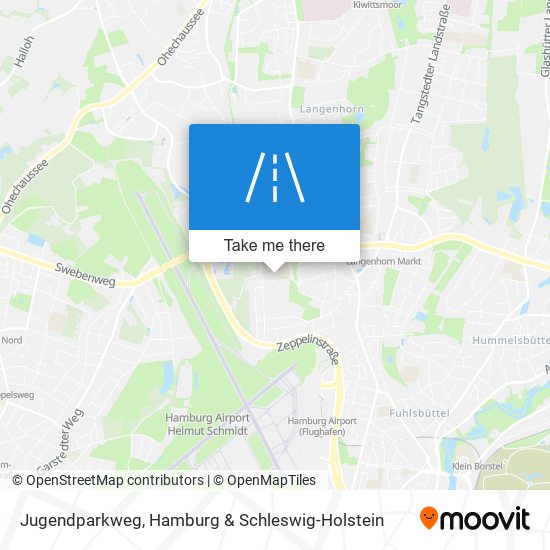 Jugendparkweg map