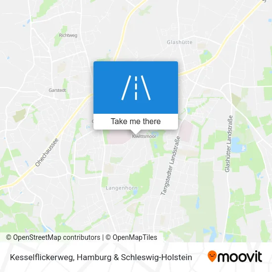 Карта Kesselflickerweg