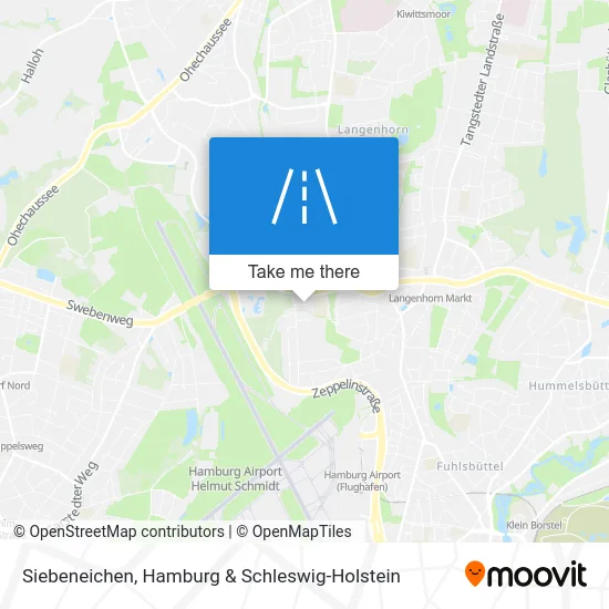 Карта Siebeneichen