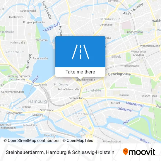 Steinhauerdamm map