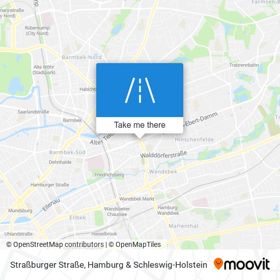 Straßburger Straße map