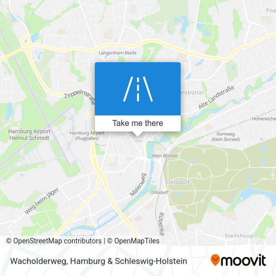 Wacholderweg map