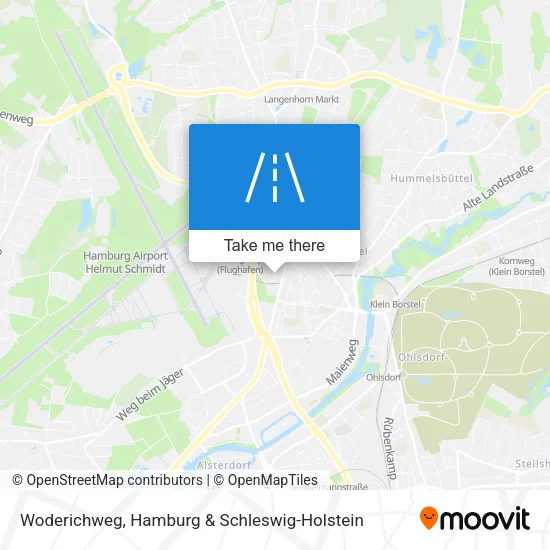 Карта Woderichweg