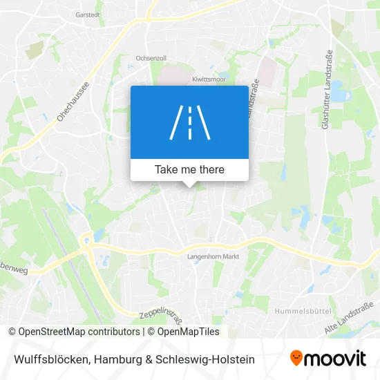 Карта Wulffsblöcken