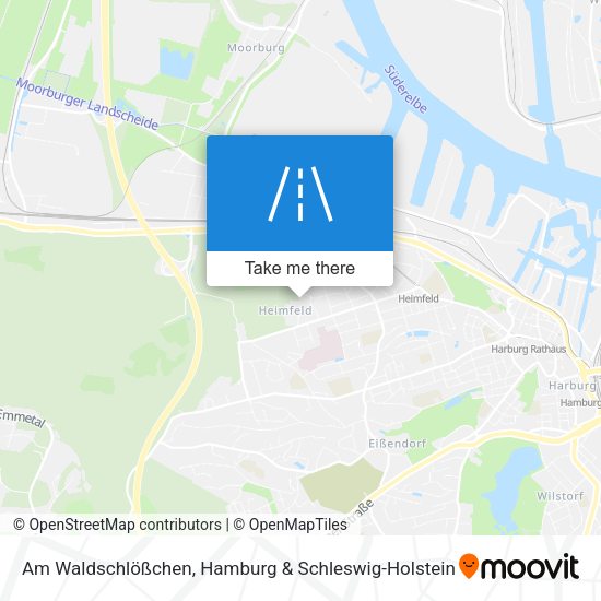 Am Waldschlößchen map