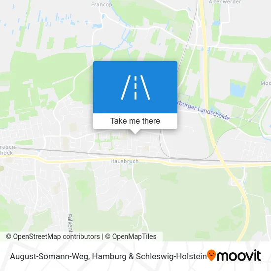 Карта August-Somann-Weg