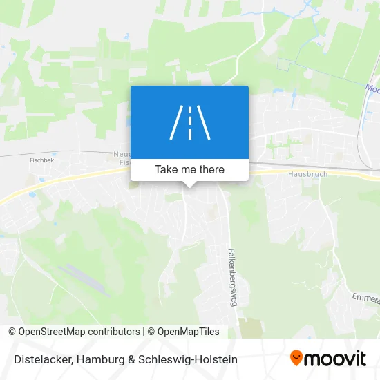 Карта Distelacker