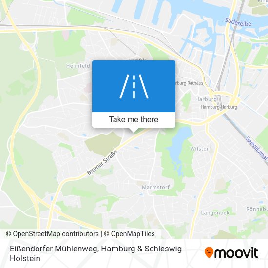 Eißendorfer Mühlenweg map