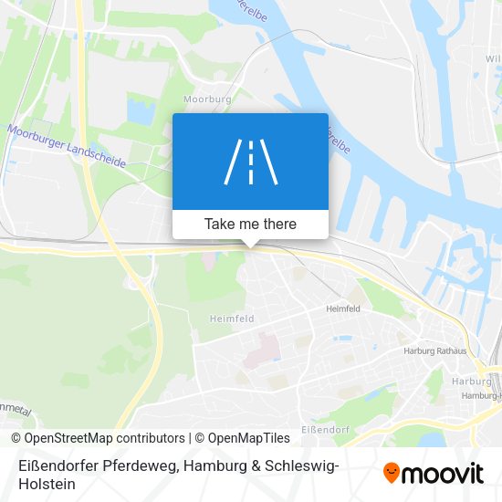 Eißendorfer Pferdeweg map