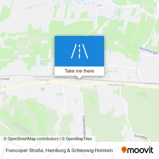 Francoper Straße map