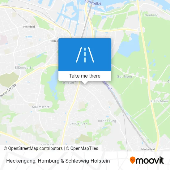 Карта Heckengang