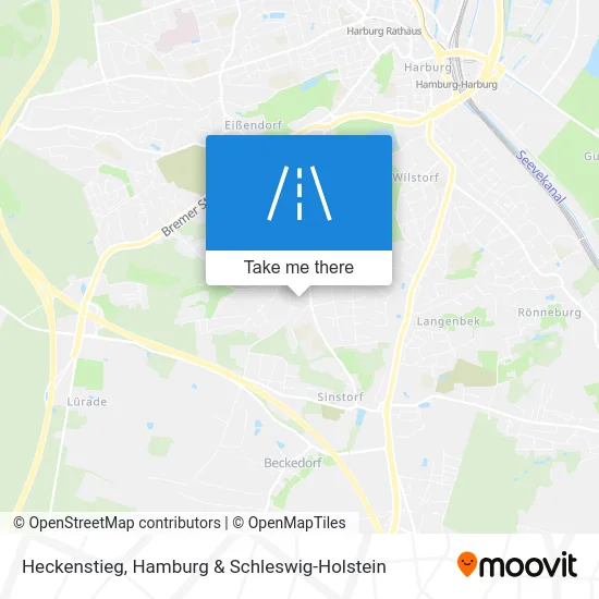 Карта Heckenstieg