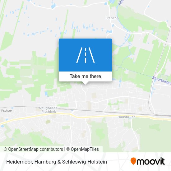 Heidemoor map