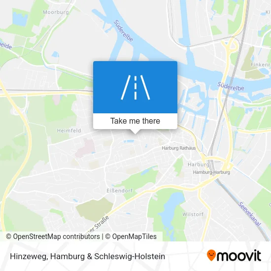 Карта Hinzeweg
