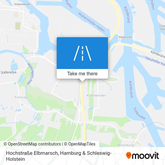 Hochstraße Elbmarsch map