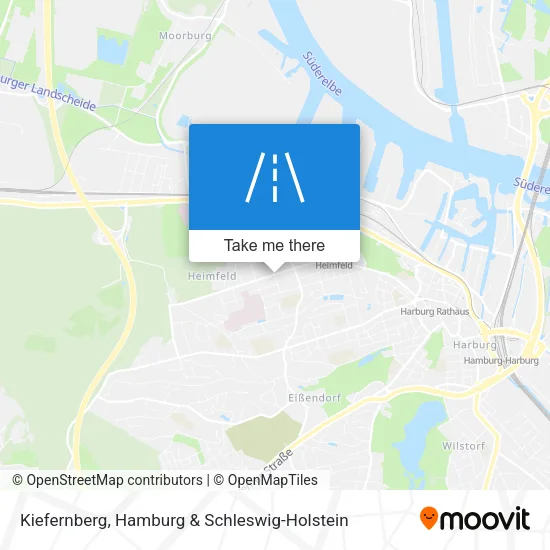 Kiefernberg map