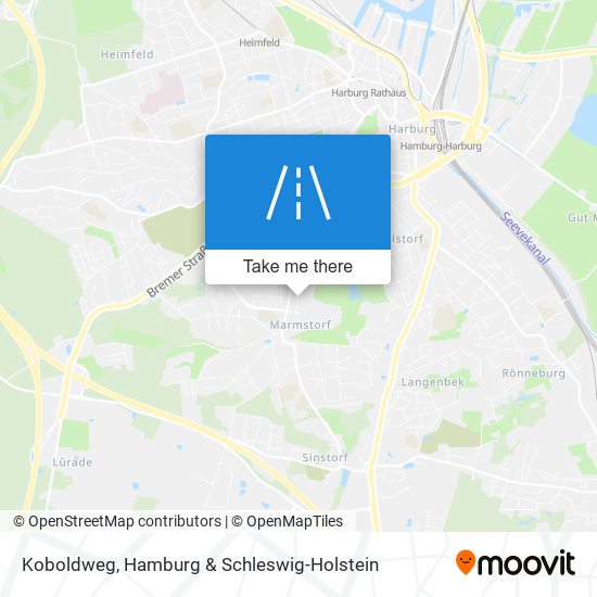 Koboldweg map