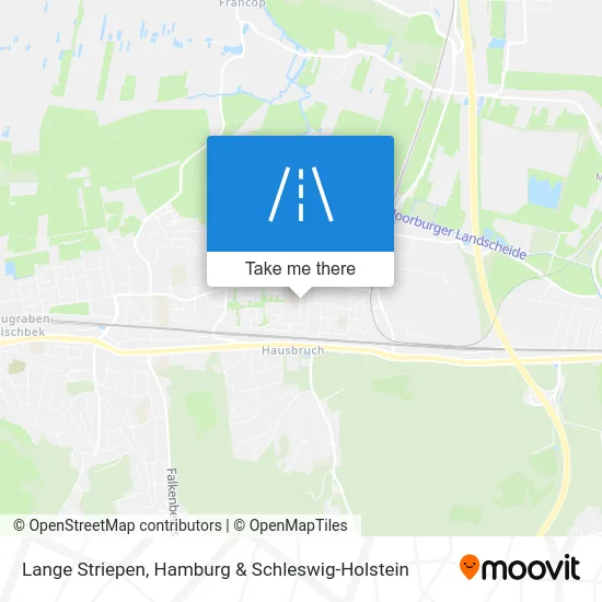 Lange Striepen map
